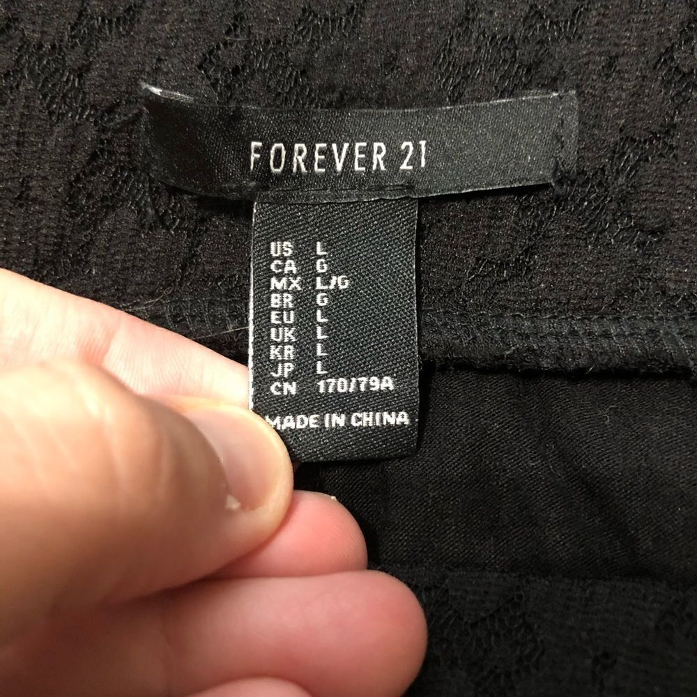 Forever21 black skirt - Picture 6 of 8